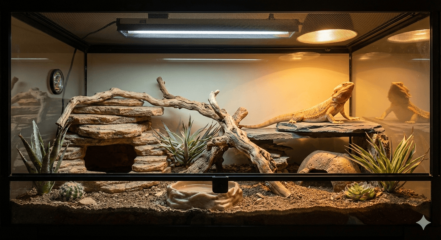 How to Set Up a Bearded Dragon Tank: Complete Habitat Guide