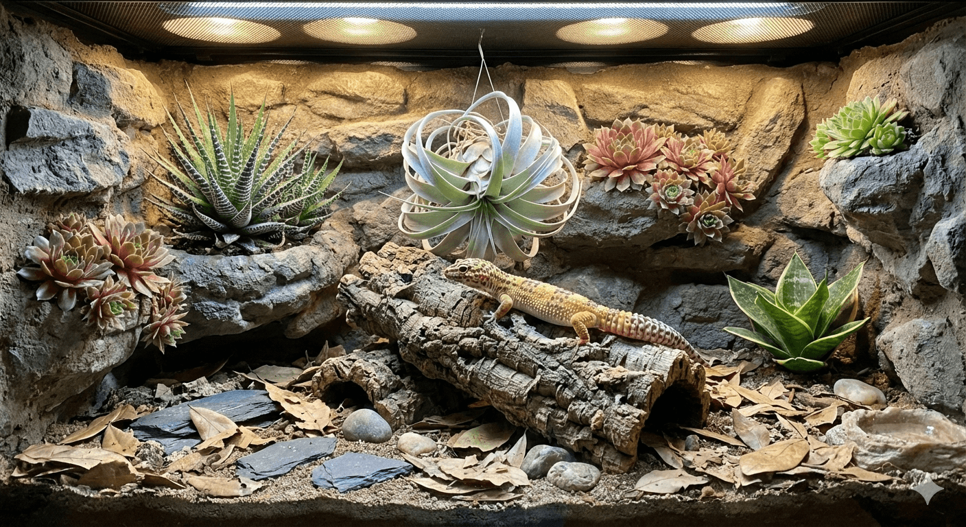The Definitive Guide to the Best Plants for Leopard Gecko Terrariums: Science-Based Choices for Arid Setups